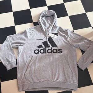 Adidas Grey Heather 2XL Hoodie NEW with tags
